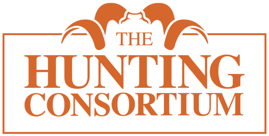 Hunting Consortium Logo. This brand represents international hunting trips, travel arrangements, hunting outfitters, and more!