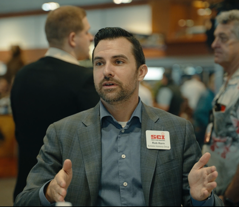 Rob Kern speaking at Safari Club International convention as Managing Director of The Hunting Consortium and IPHA President