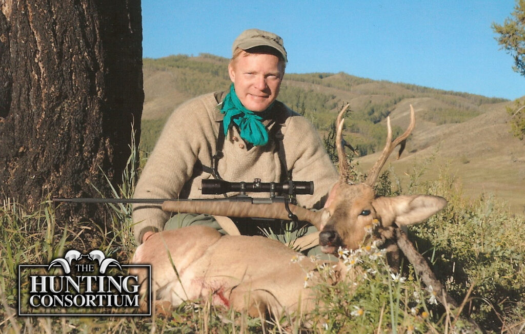 The Hunting Consortium is a Craig Boddington Endorsed Outfitter. This is Craig Boddington with his Siberian Roe Deer from Mongolia from his roe deer hunt with Hunting Consortium.