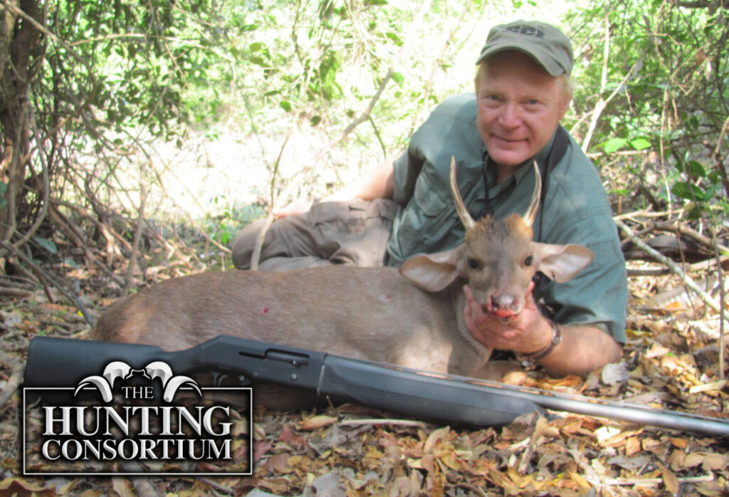 The Hunting Consortium is a Craig Boddington Endorsed Outfitter. This is Craig Boddington with his brocket deer from Mexico from his brocket deer hunt with Hunting Consortium.